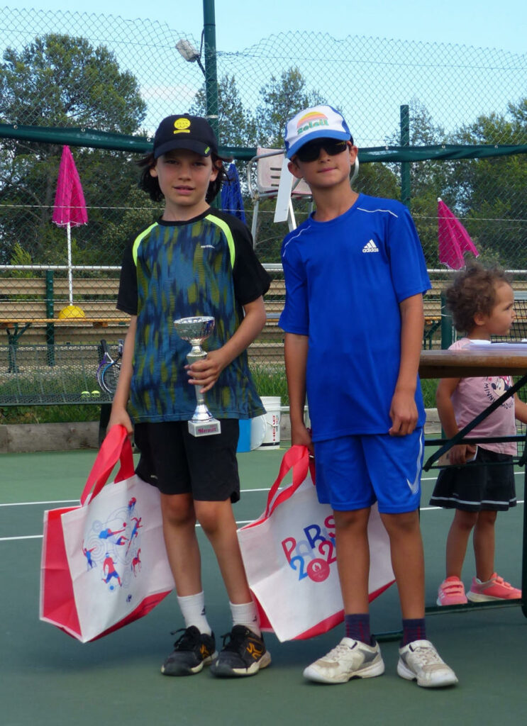 Compétition tennis Jeunes Pic St Loup Lauret