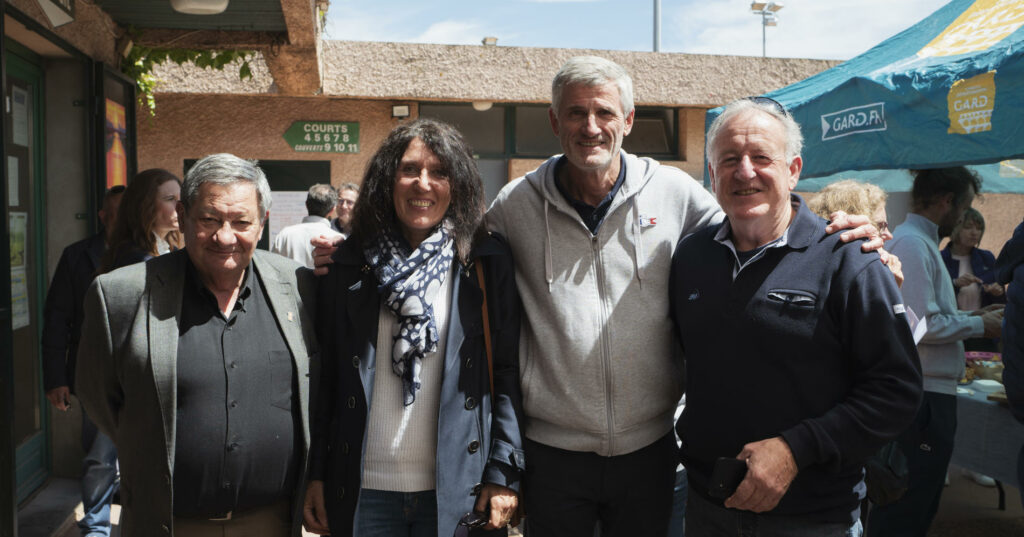 TC l'Hortus avec président FFT